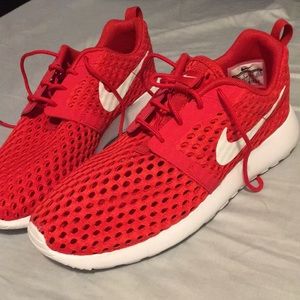 Red mesh Nike’s